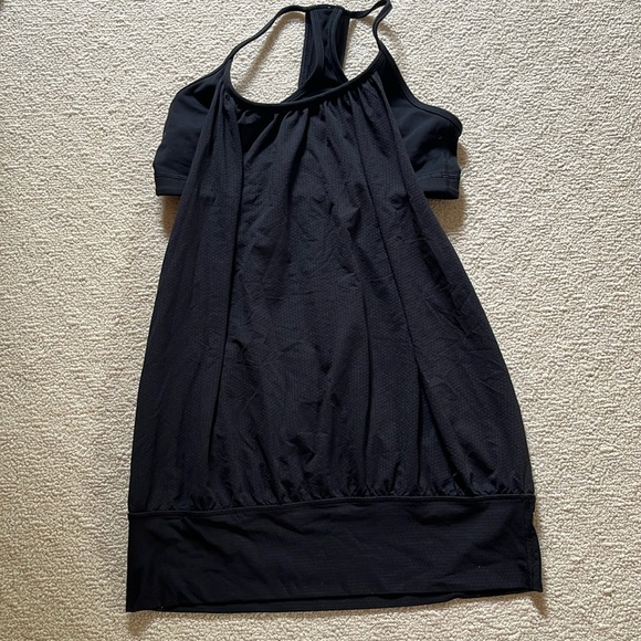 Flowy Banded Lululemon Tank with Bra - Picture 1 of 4